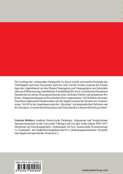 Produktbild: Konzeptuelle Motivationen des Verbalaspekts im Russischen und Tschechischen