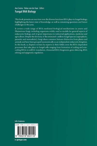 Produktbild: Fungal RNA Biology