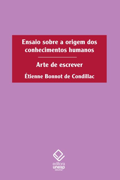 Produktbild: Ensaio sobre a origem dos conhecimentos humanos