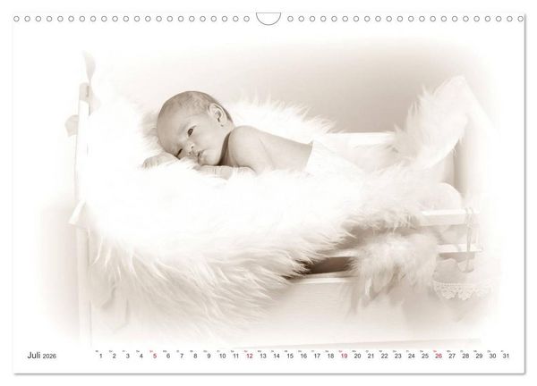 Produktbild: Babys - Willkommen im Leben (Wandkalender 2026 DIN A3 quer), CALVENDO Monatskalender
