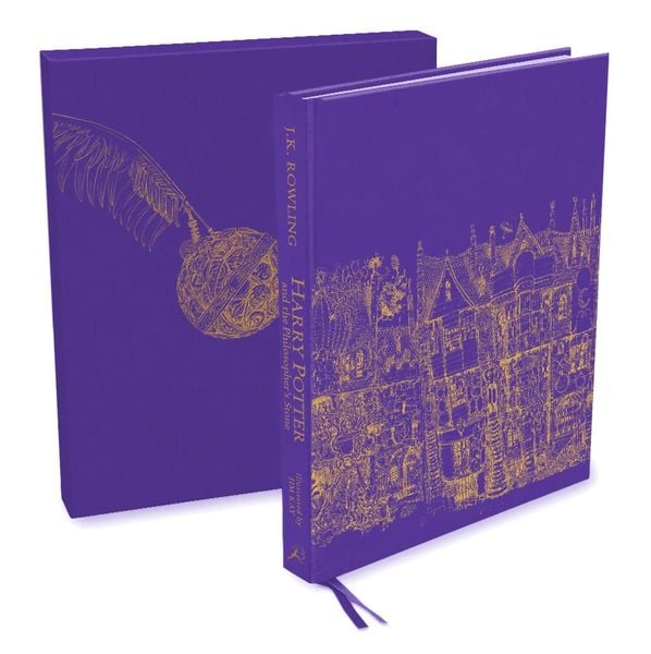 Produktbild: Harry Potter and the Philosopher's Stone. Deluxe Illustrated Slipcase Edition