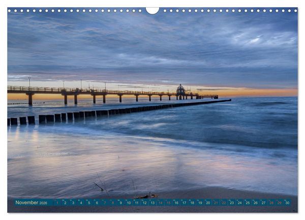 Produktbild: Zingst - die Ostsee von ihrer sch&ouml;nsten Seite (Wandkalender 2026 DIN A3 quer), CALVENDO Monatskalender