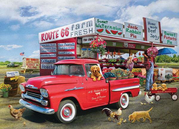 Produktbild: Puzzle 1000 Teile - Giordano G: 1959 Chevrolet Apache-Giordano