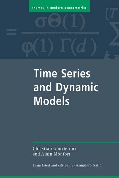 Produktbild: Time Series and Dynamic Models