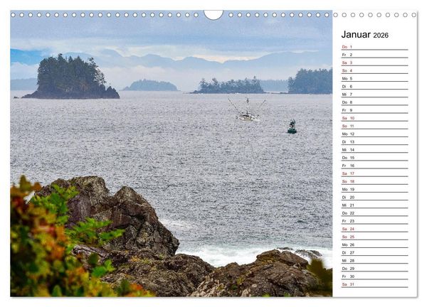Produktbild: Vancouver Island - Perle im Kanadischen Westen (Wandkalender 2026 DIN A3 quer), CALVENDO Monatskalender