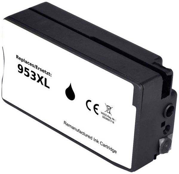 Produktbild: Renkforce Druckerpatrone ersetzt HP 953XL, L0S70AE Kompatibel Schwarz RF-5655894