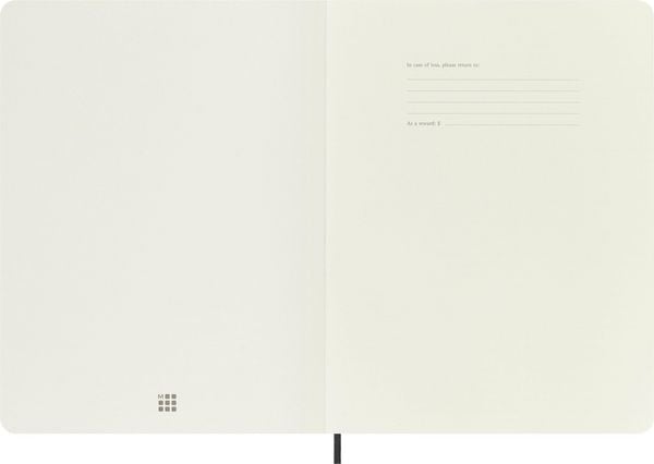 Produktbild: Moleskine. Notizbuch kariert Xlarge