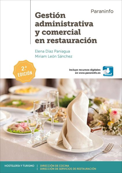 Produktbild: Gesti&oacute;n administrativa y comercial en restauraci&oacute;n