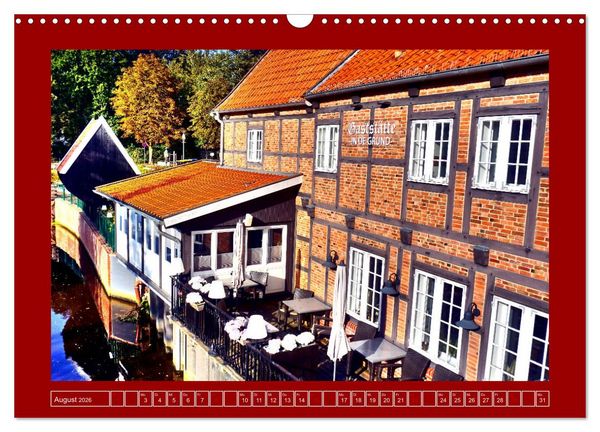 Produktbild: 625 Jahre Otterndorf - Gr&uuml;ne Stadt am Meer (Wandkalender 2026 DIN A3 quer), CALVENDO Monatskalender