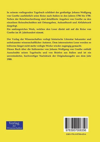 Produktbild: Mit Goethe in Italien