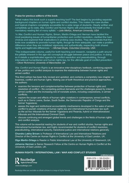 Produktbild: War, Conflict and Human Rights
