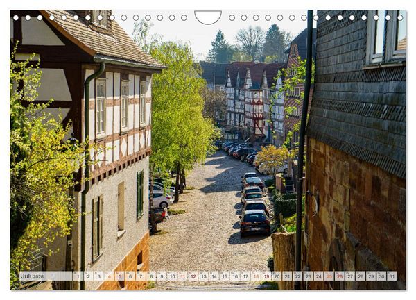 Produktbild: Frankenberg Hessen Impressionen (Wandkalender 2026 DIN A4 quer), CALVENDO Monatskalender