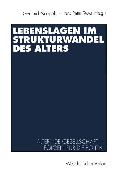 Produktbild: Lebenslagen im Strukturwandel des Alters