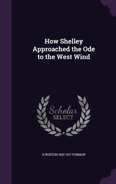 Produktbild: How Shelley Approached the Ode to the West Wind