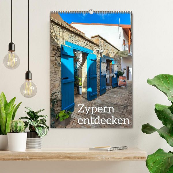 Produktbild: Zypern entdecken (Wandkalender 2026 DIN A2 hoch), CALVENDO Monatskalender
