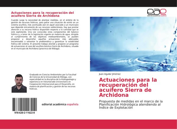 Produktbild: Actuaciones para la recuperaci&oacute;n del acu&iacute;fero Sierra de Archidona