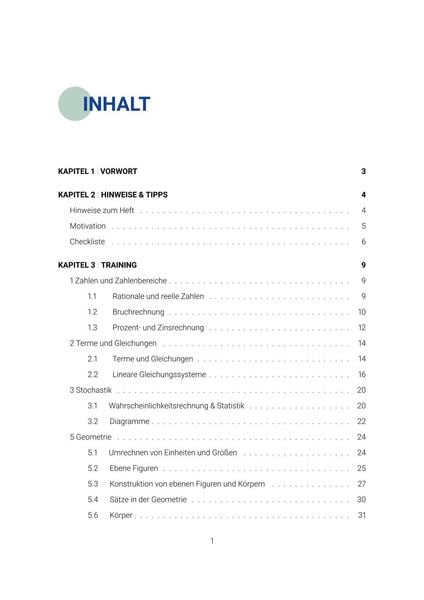 Produktbild: Pr&uuml;fungsheft & Training - 2026 Mathematik Hauptschule &ndash; Hessen &ndash; Original-Pr&uuml;fungen und L&ouml;sungen