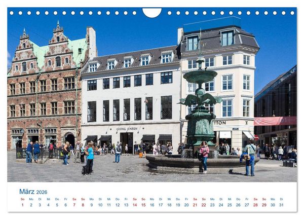 Produktbild: Sch&ouml;nes Kopenhagen (Wandkalender 2026 DIN A4 quer), CALVENDO Monatskalender