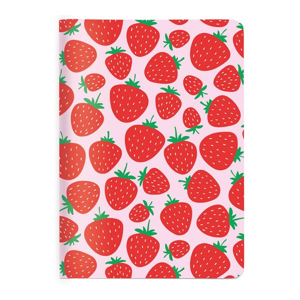 Produktbild: Hefte A6 Pattern Strawberries