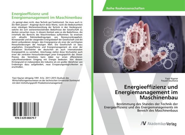 Produktbild: Energieeffizienz und Energiemanagement im Maschinenbau