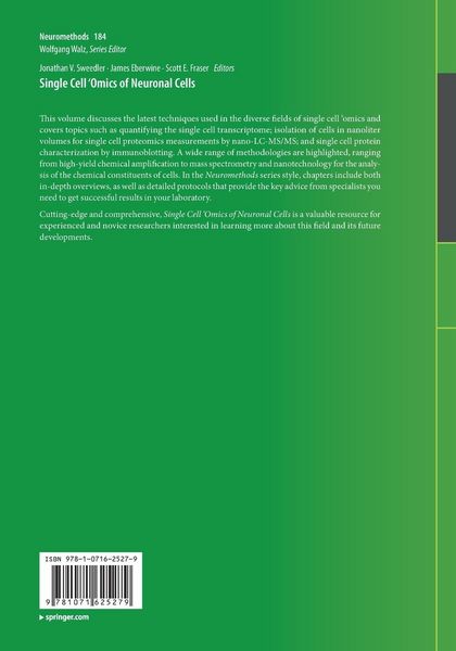 Produktbild: Single Cell &lsquo;Omics of Neuronal Cells