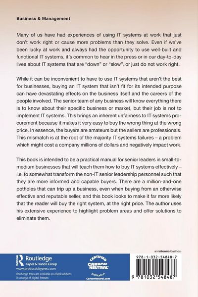 Produktbild: Buying Complex IT Systems