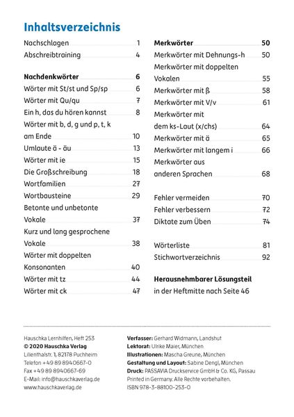 Produktbild: Rechtschreiben und Diktate 3. Klasse, A5-Heft