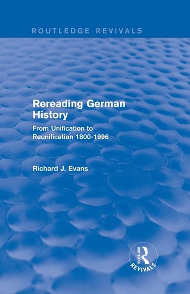 Produktbild: Rereading German History (Routledge Revivals)