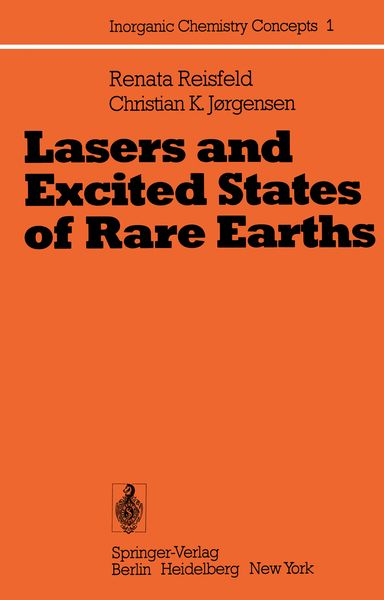 Produktbild: Lasers and Excited States of Rare Earths