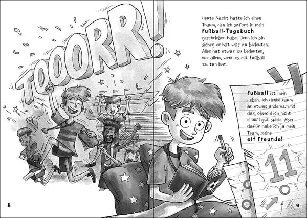 Produktbild: Tims geheimes Fu&szlig;ball-Tagebuch (Band 1) - Elf Freunde und ich!