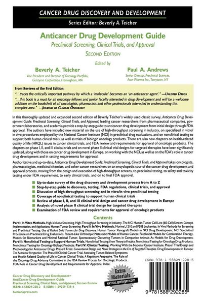 Produktbild: Anticancer Drug Development Guide