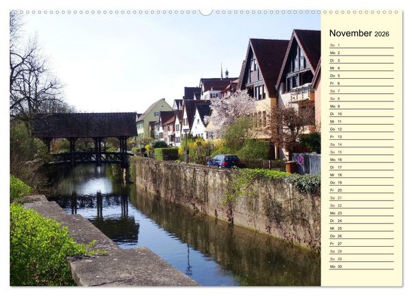 Produktbild: Unterwegs in Bietigheim-Bissingen (Wandkalender 2026 DIN A2 quer), CALVENDO Monatskalender