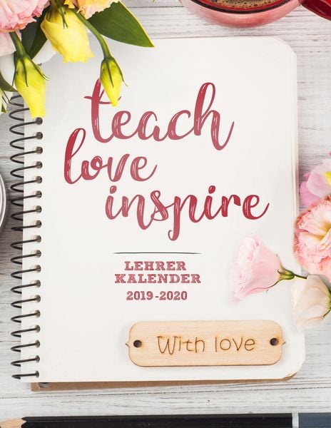 Lehrerplaner 2019-2020 Schulplaner für die Unterrichtsvorbereitung für das neue Schuljahr