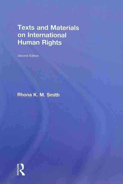Produktbild: Texts and Materials on International Human Rights