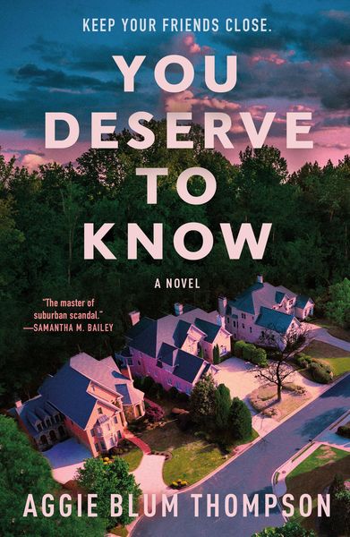 You Deserve to Know, Taschenbuch von Aggie Blum Thompson, Macmillan USA, 978-1-250-89203-4