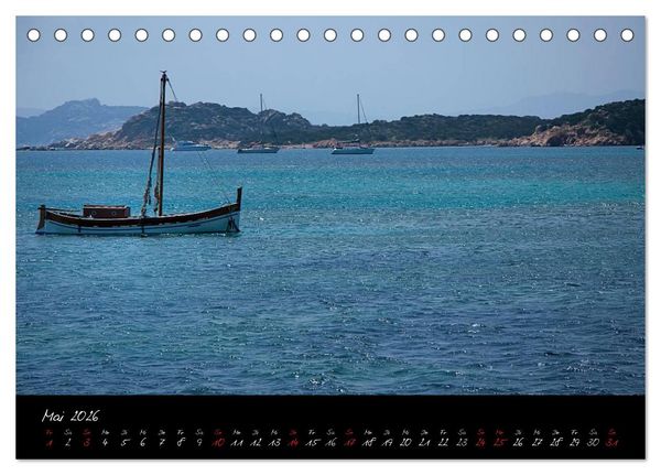 Produktbild: Der Norden Sardiniens (Tischkalender 2026 DIN A5 quer), CALVENDO Monatskalender