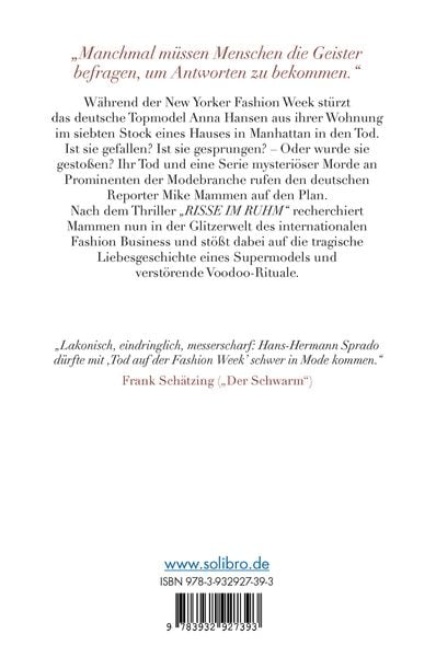 Produktbild: Tod auf der Fashion Week
