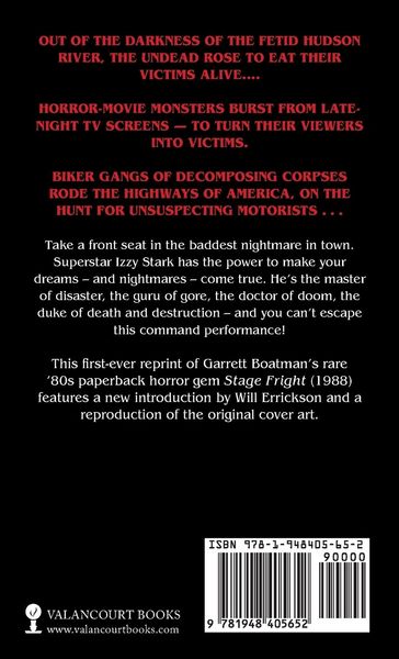 Produktbild: Stage Fright (Paperbacks from Hell)