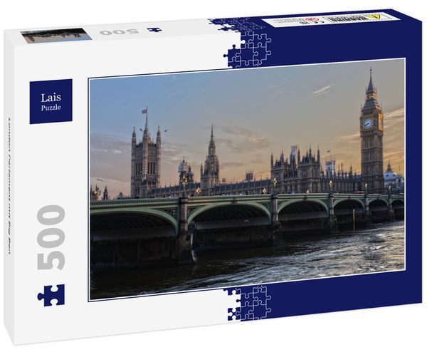 Lais Puzzle London Parlament mit Big Ben 500 Teile