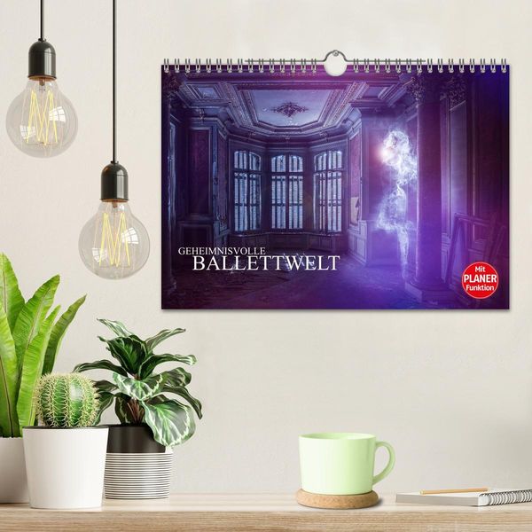Produktbild: Geheimnisvolle Ballettwelt (Wandkalender 2026 DIN A4 quer), CALVENDO Monatskalender
