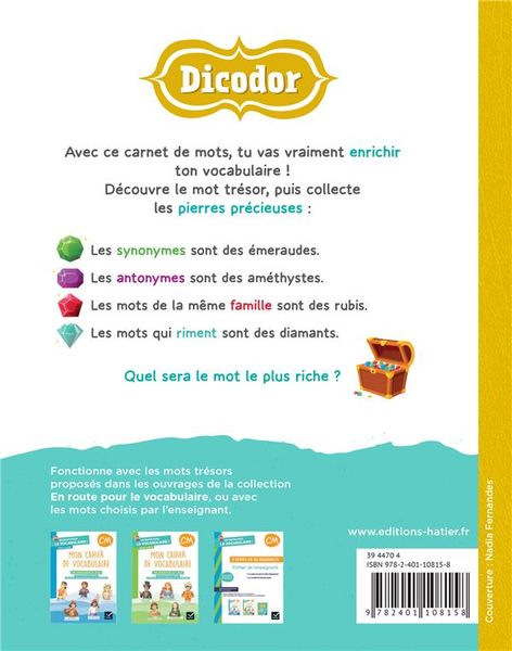 Produktbild: Mon carnet de mots Dicodor