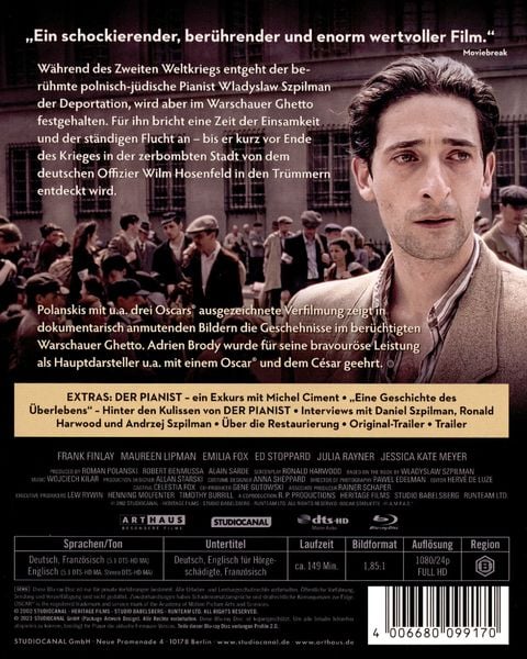 Produktbild: Der Pianist - 20th Anniversary Edition