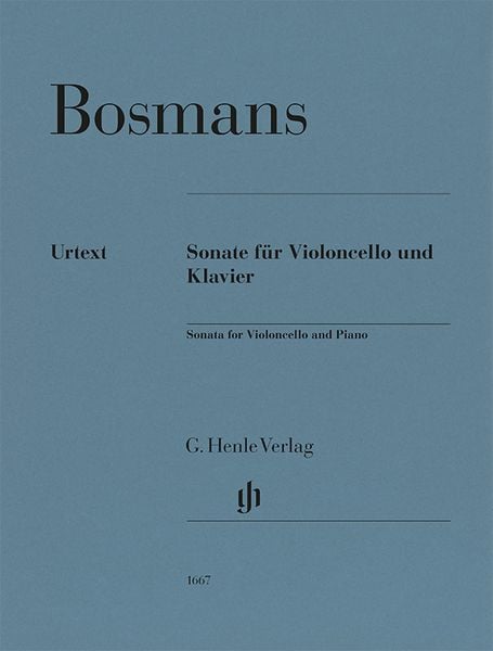 Produktbild: Henri&euml;tte Bosmans - Violoncellosonate