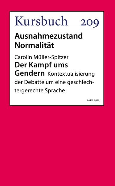 Produktbild: Der Kampf ums Gendern