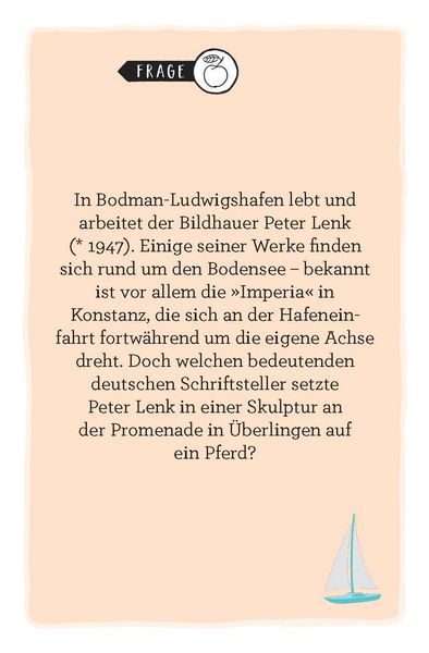 Produktbild: Bodensee. Das Heimat-Quiz