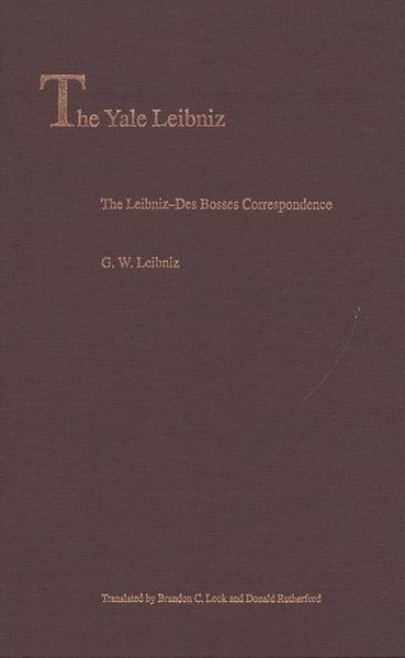 Produktbild: The Leibniz-Des Bosses Correspondence