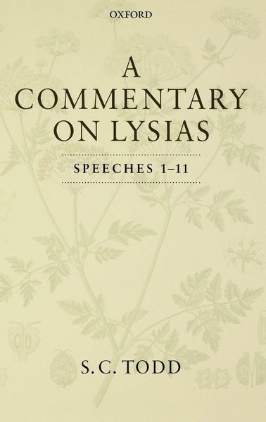 Produktbild: A Commentary on Lysias, Speeches 1-11