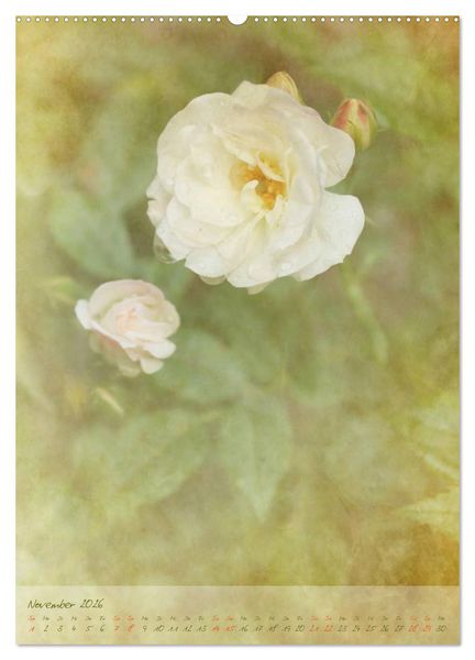 Produktbild: Vintage Flowers (hochwertiger Premium Wandkalender 2026 DIN A2 hoch), Kunstdruck in Hochglanz