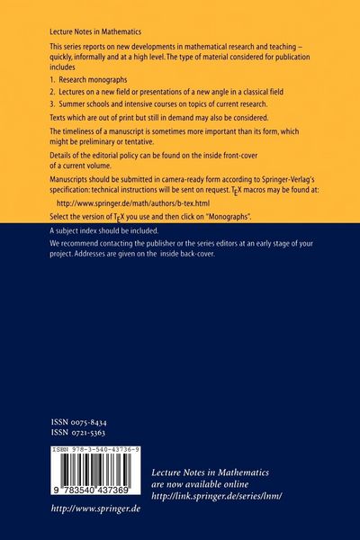 Produktbild: Lectures on Probability Theory and Statistics