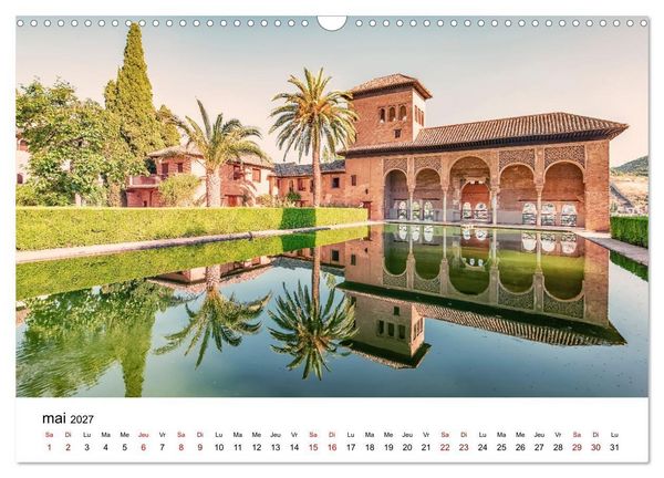 Produktbild: Stup&eacute;fiante Espagne (Calendrier mural 2027 DIN A3 vertical), CALVENDO calendrier mensuel